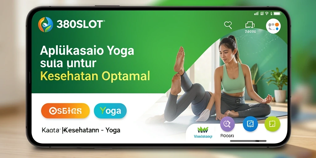 Antarmuka aplikasi 380SLOT yang intuitif dan mudah digunakan untuk yoga.