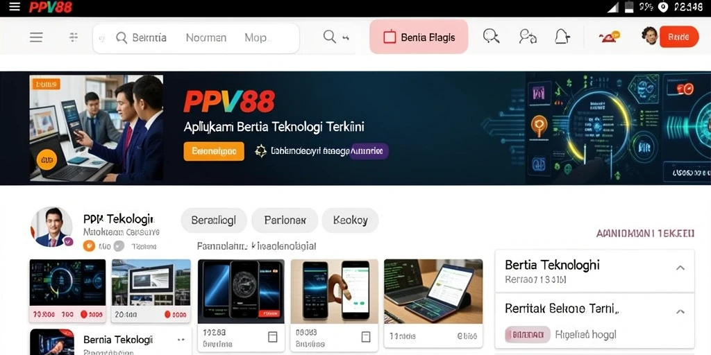 Antarmuka PPV88 yang menarik dan fungsional.