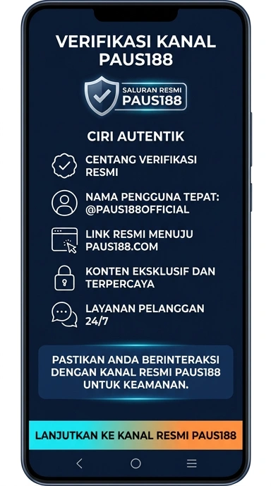 Kanal Resmi Paus188 untuk Pengguna Android Indonesia